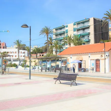 Apartamento De Lujo Casaturis En 1º Linea De Playa Muchavista C103